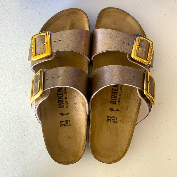 BIRKENSTOCK Sydney Cushion Sandals - Graceful Taupe - Picture 4 of 7